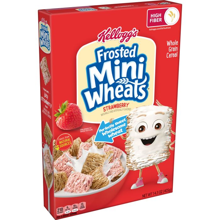 Mini wheats strawberry nutrition facts