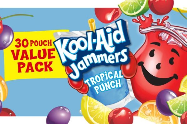 Kool jammers punch pouches jugo flavored 177ml sabores bolsas frutales drinks