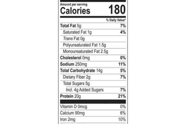 Premier protein cereal chocolate nutrition facts